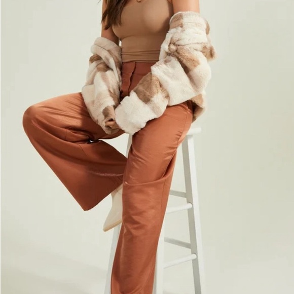 NWT ALTAR’D STATE Intimates  Gabbi Seamless Bodysuit Color: Mocha Size:  S/M - Picture 12 of 12